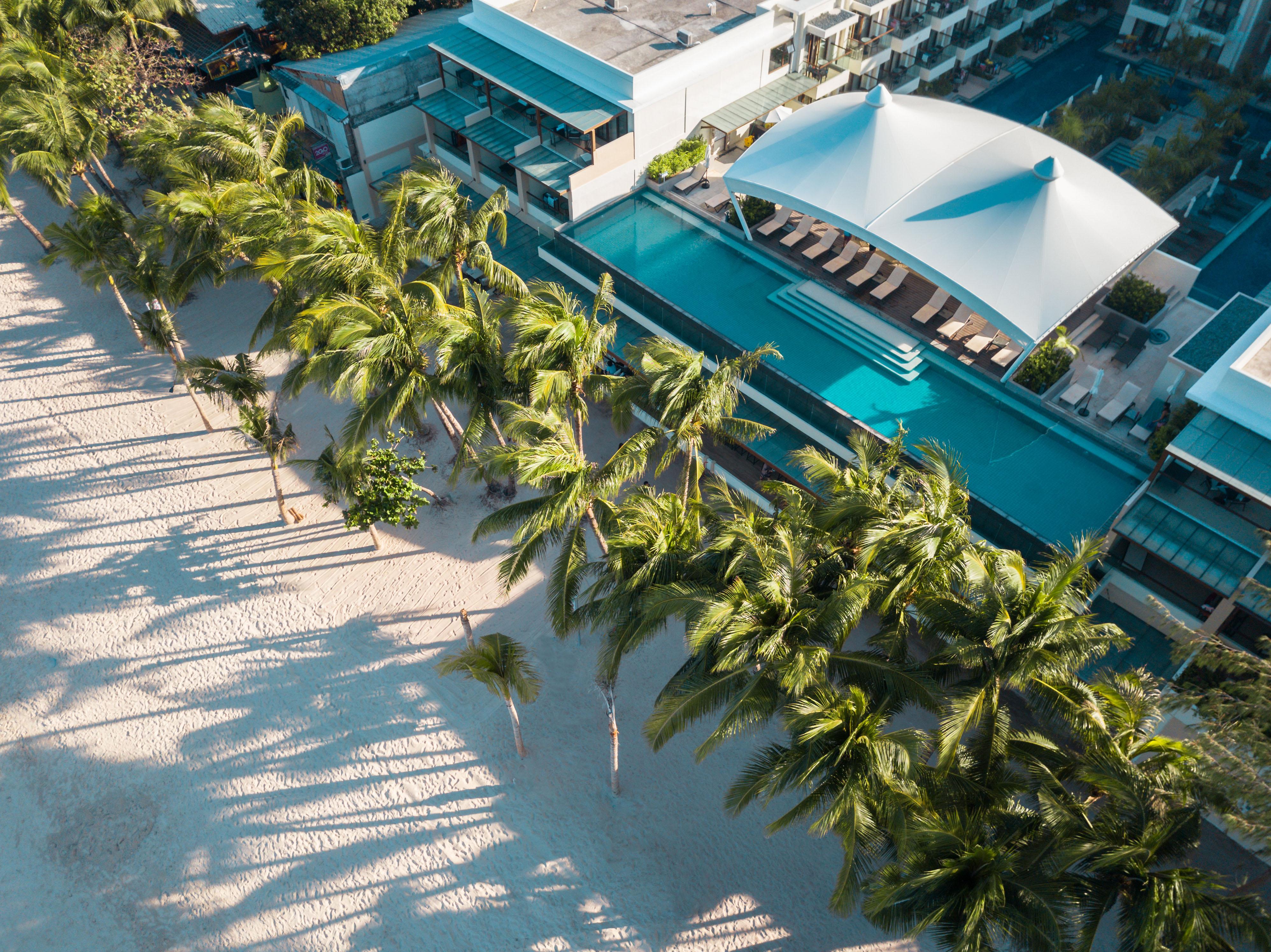 Henann Palm Beach Resort Balabag  Exteriér fotografie
